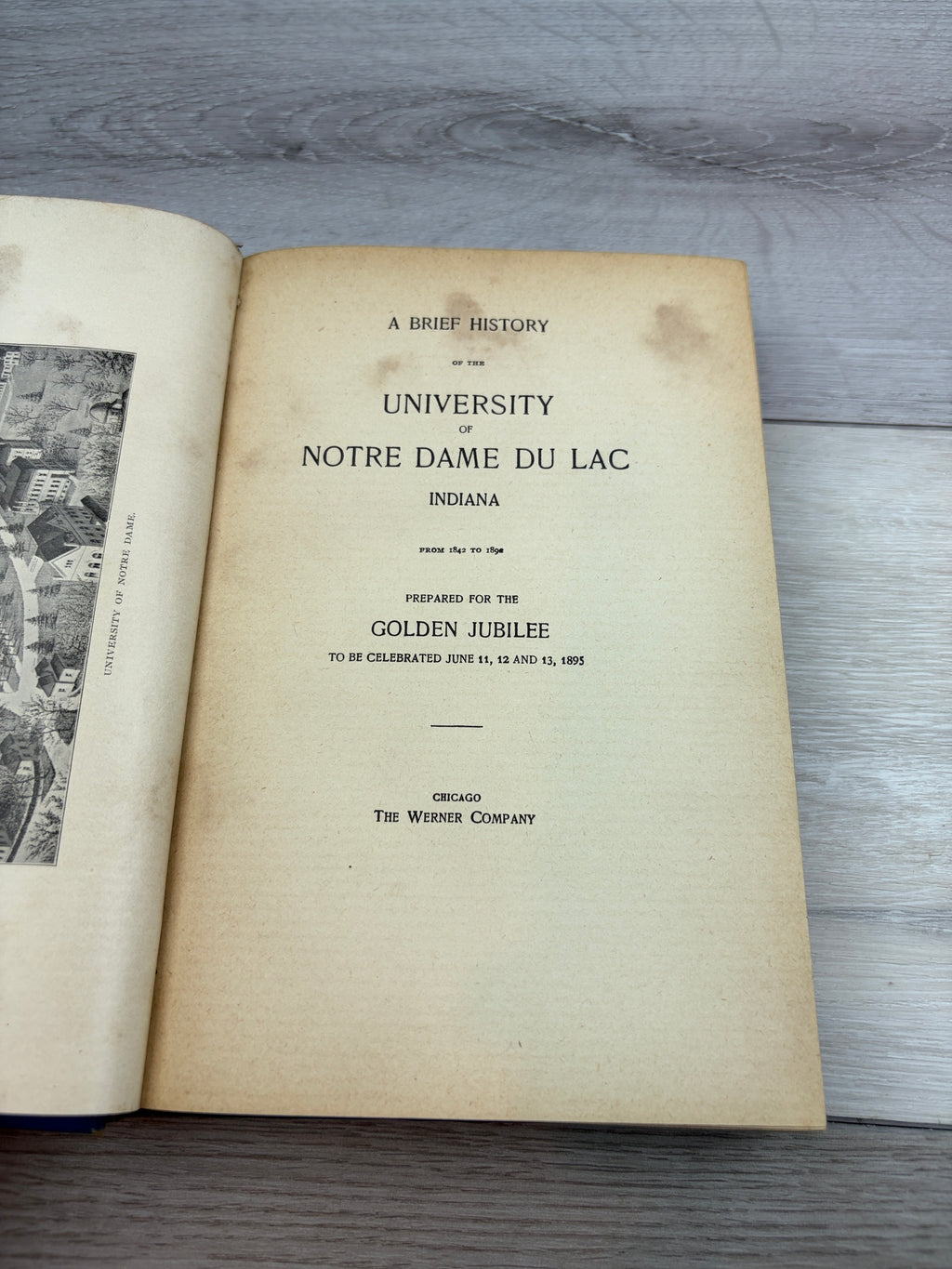 History of the University of Notre Dame du Lac, Indiana