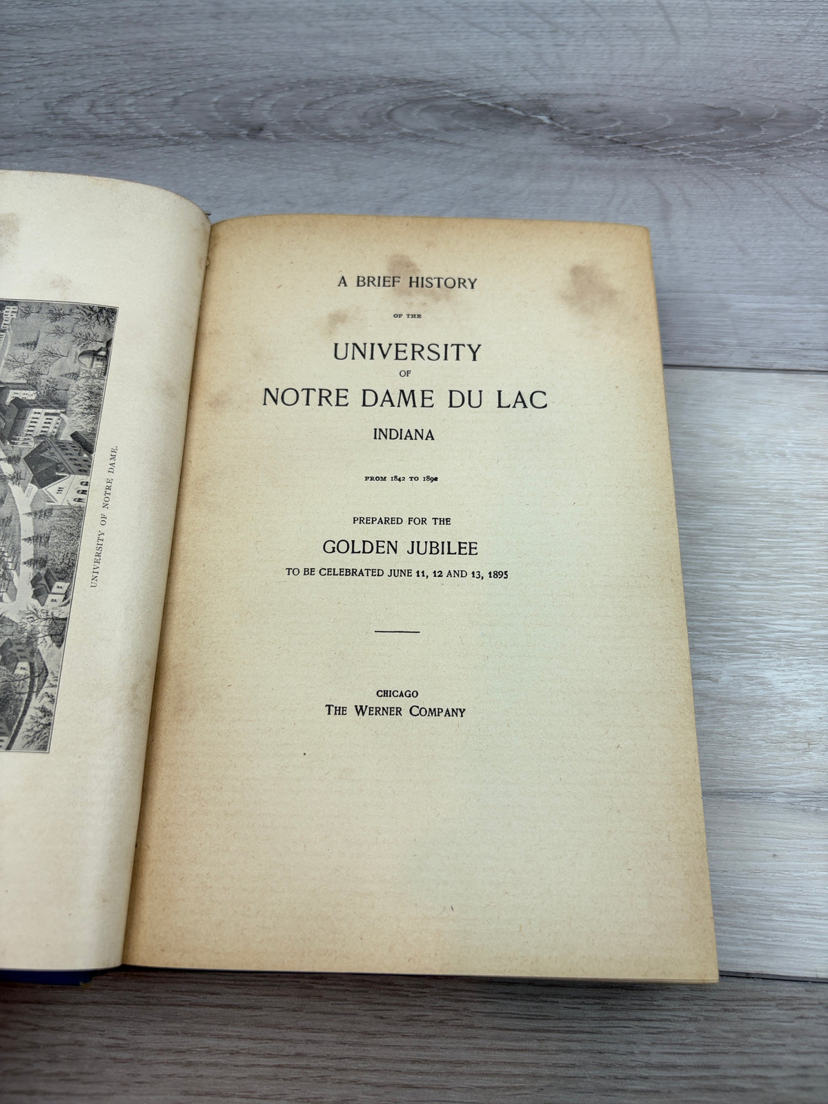 History of the University of Notre Dame du Lac, Indiana