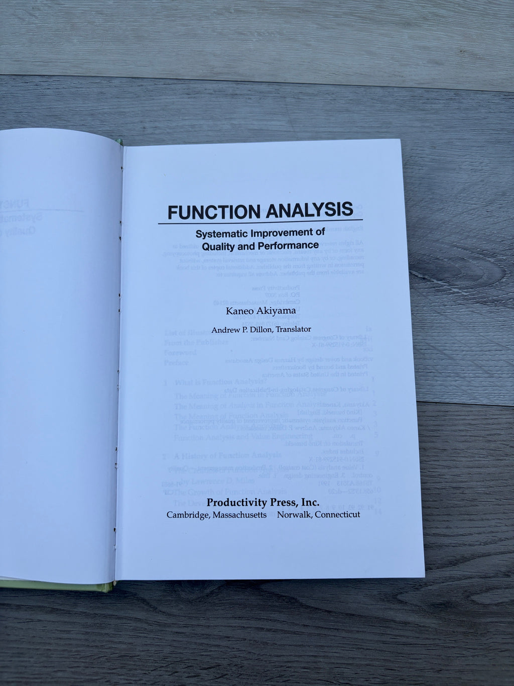 Function Analysis