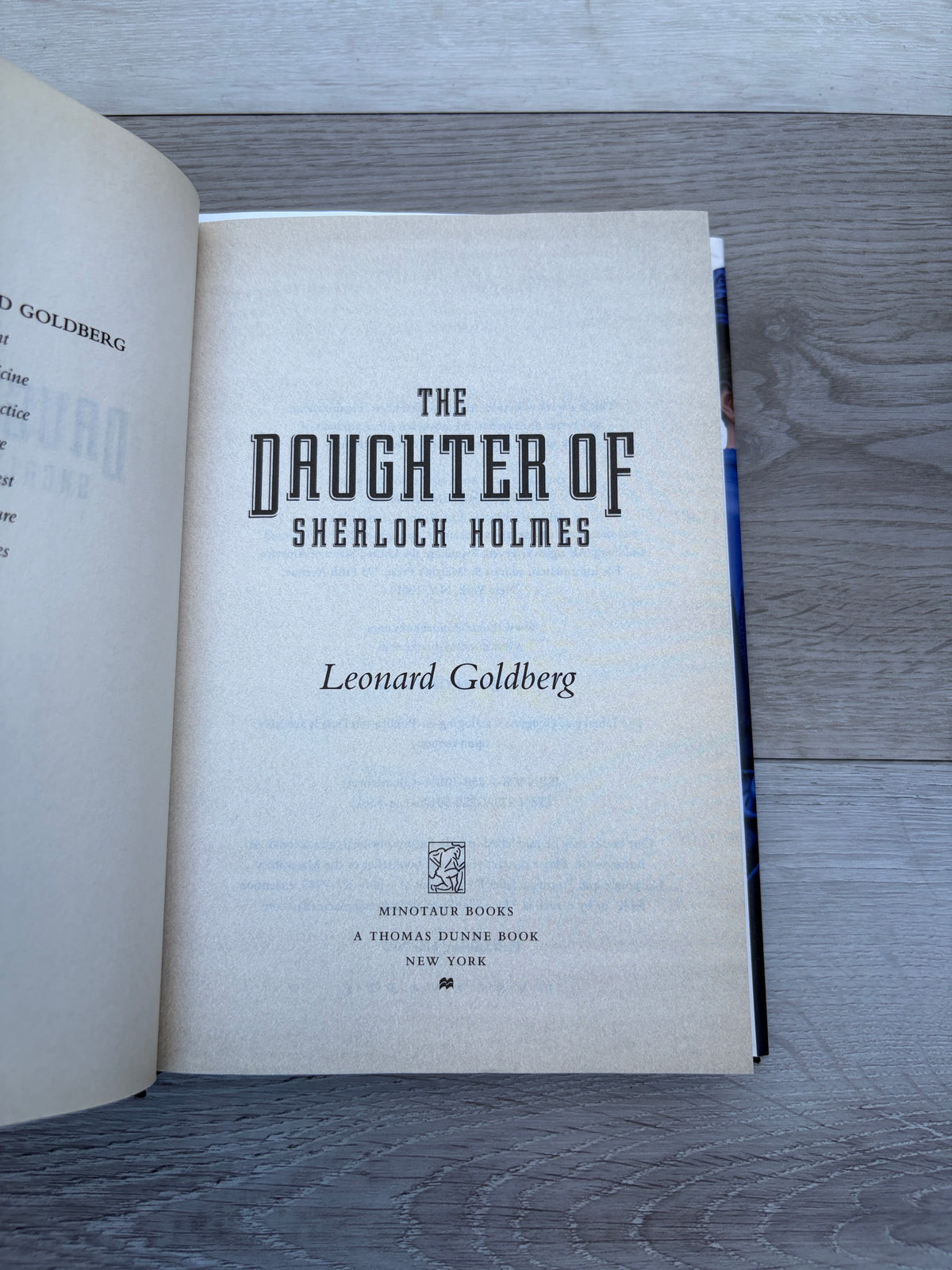 The Daughter of Sherlock Holmes