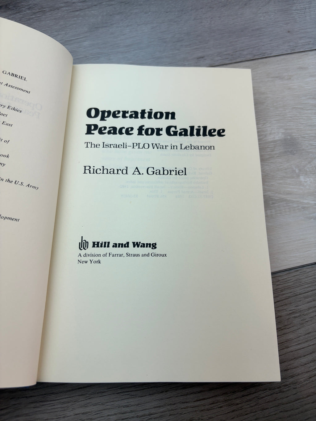 Operation Peace for Galilee