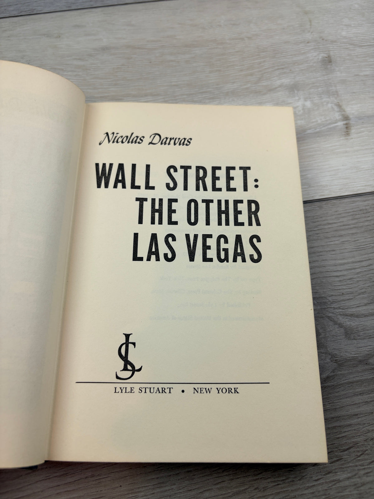 Wall Street: The Other Las Vegas