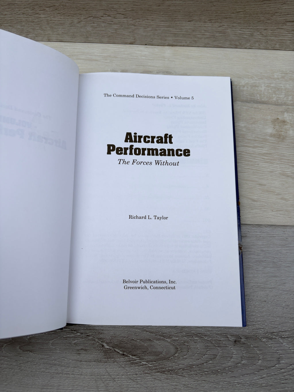 Aircraft Performance: The Forces Without