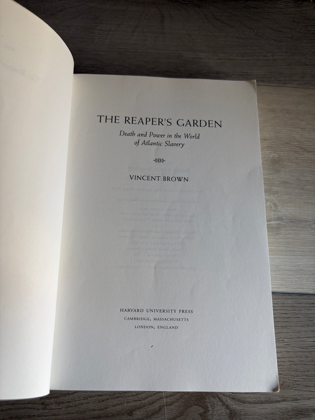 The Reaper's Garden