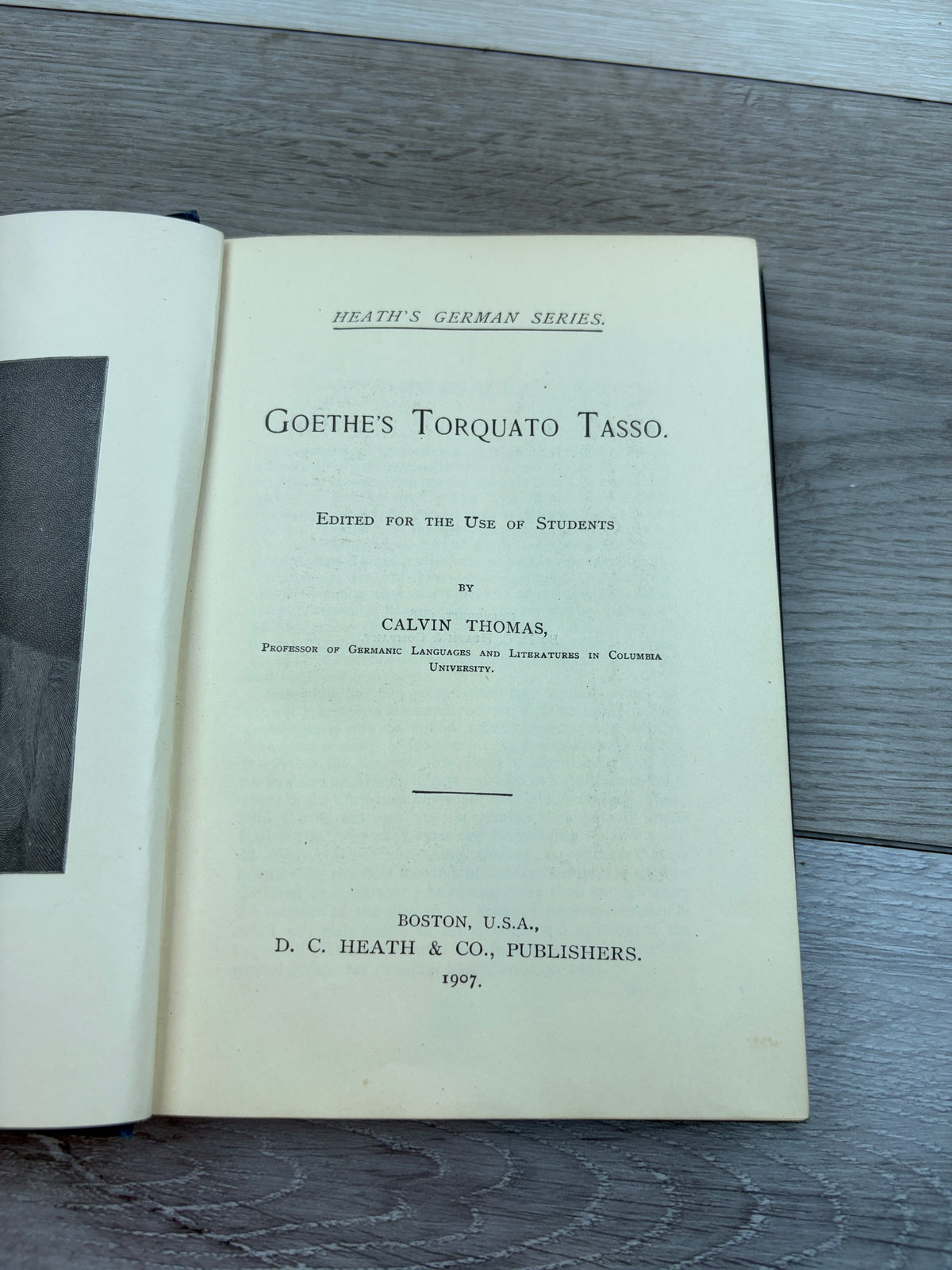Goethe's Torquato Tasso