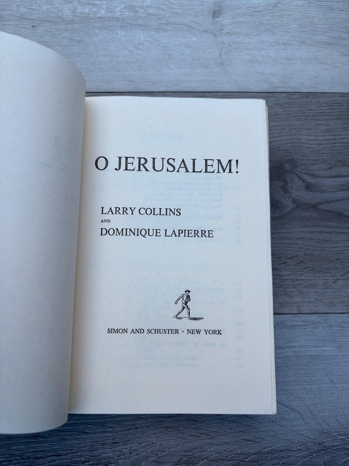 O Jerusalem!