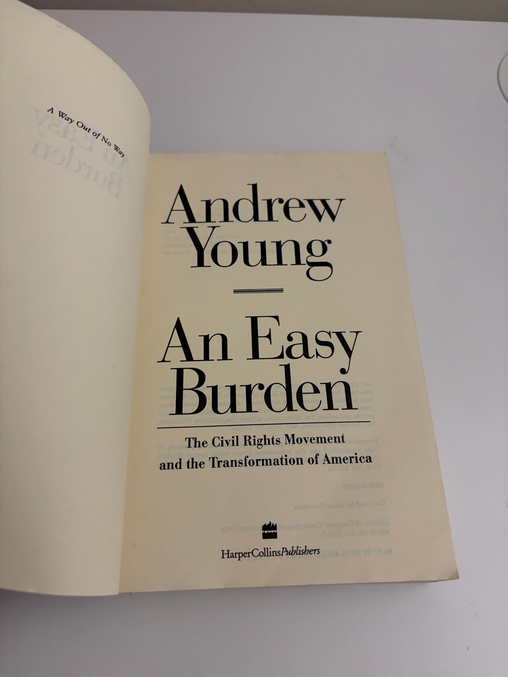 An Easy Burden