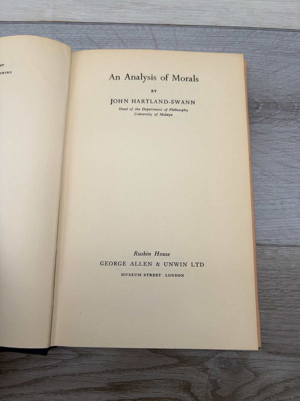 Wing: An Analysis of Morals
