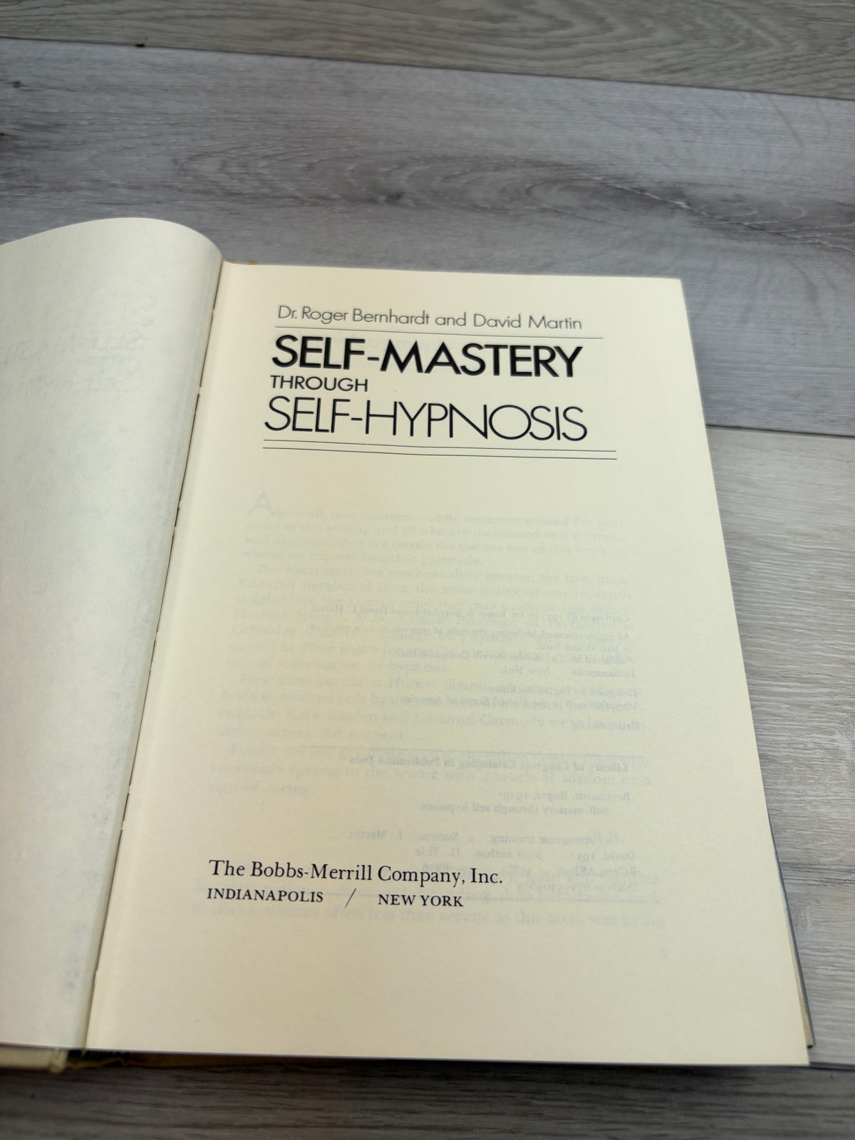 Self-Mastery Through Self-Hypnosis