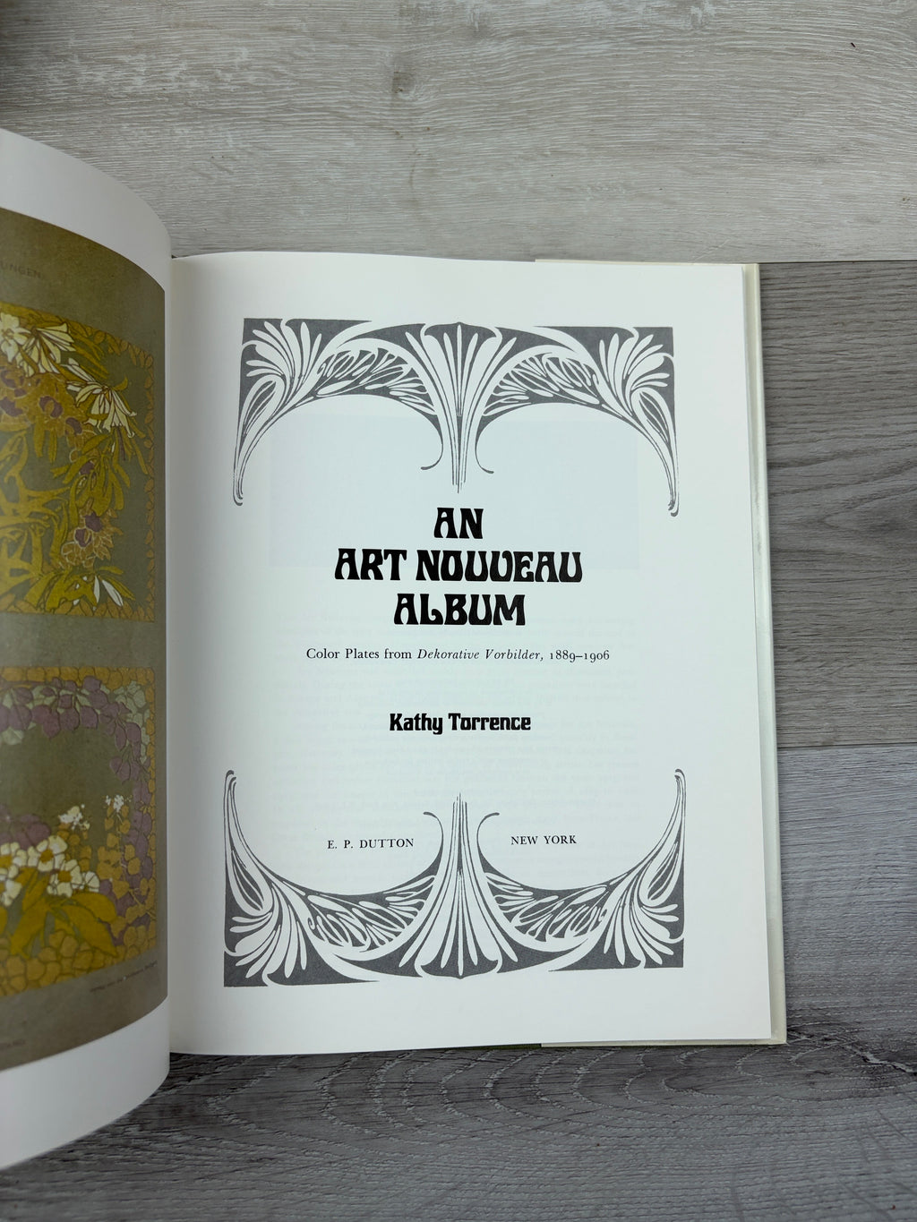 An Art Nouveau Album: Color Plates from Dekorative Vorbilder, 1898-1906