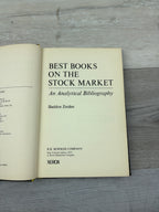 Best Books on the Stock Market: An Analytical Bibliography