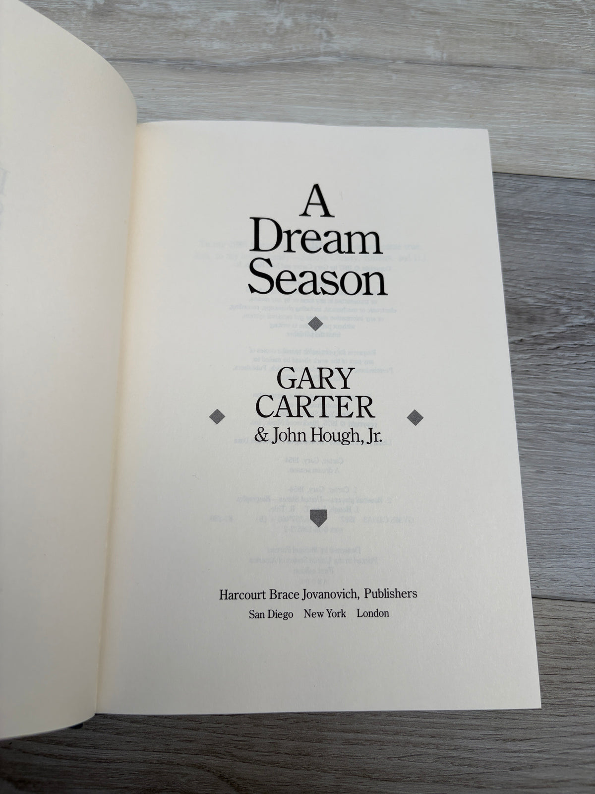 A Dream Season