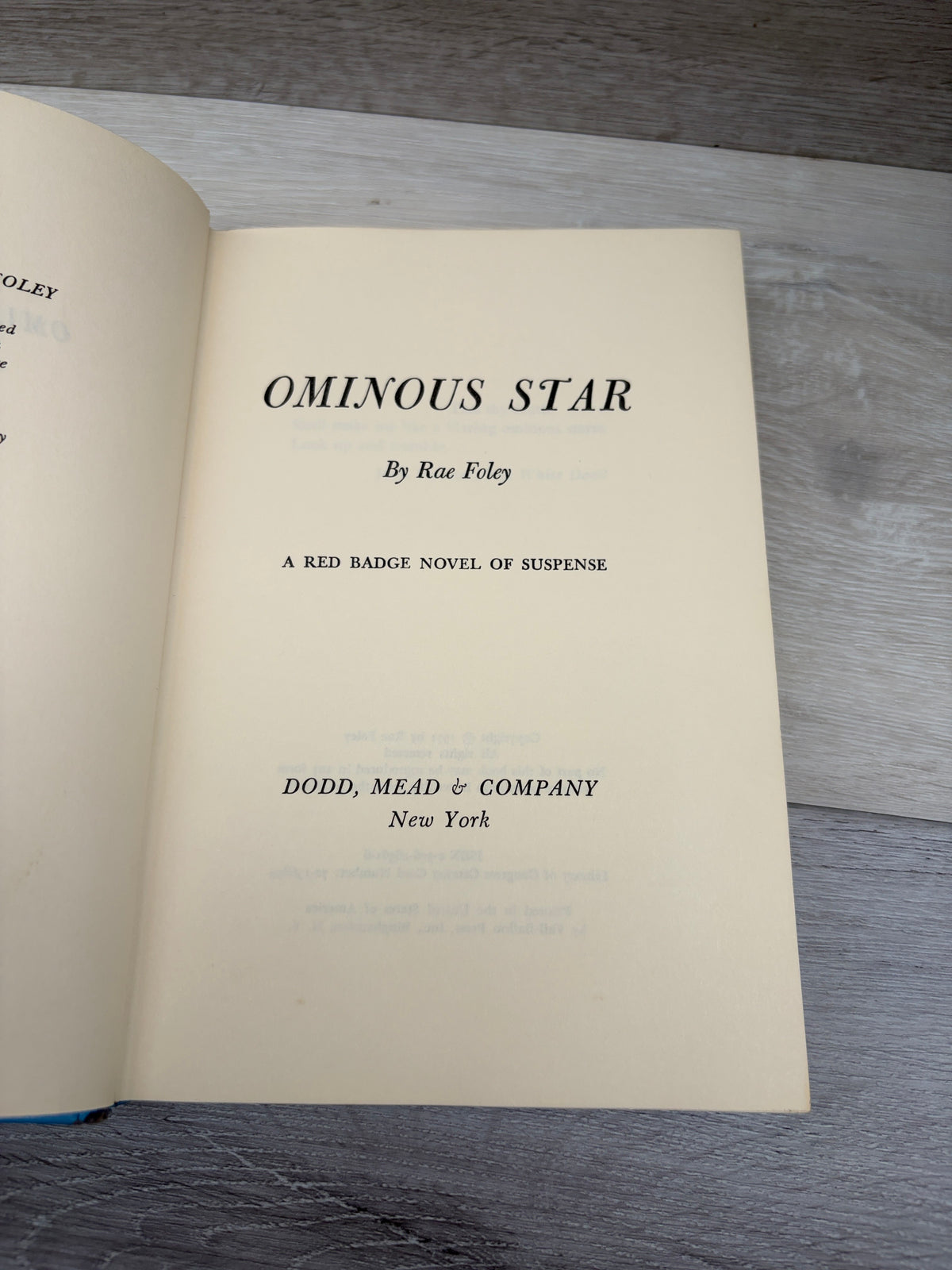 The Ominous Star