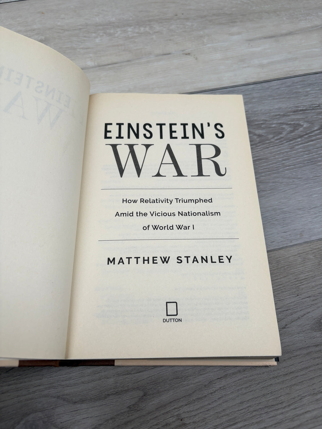 Einstein's War