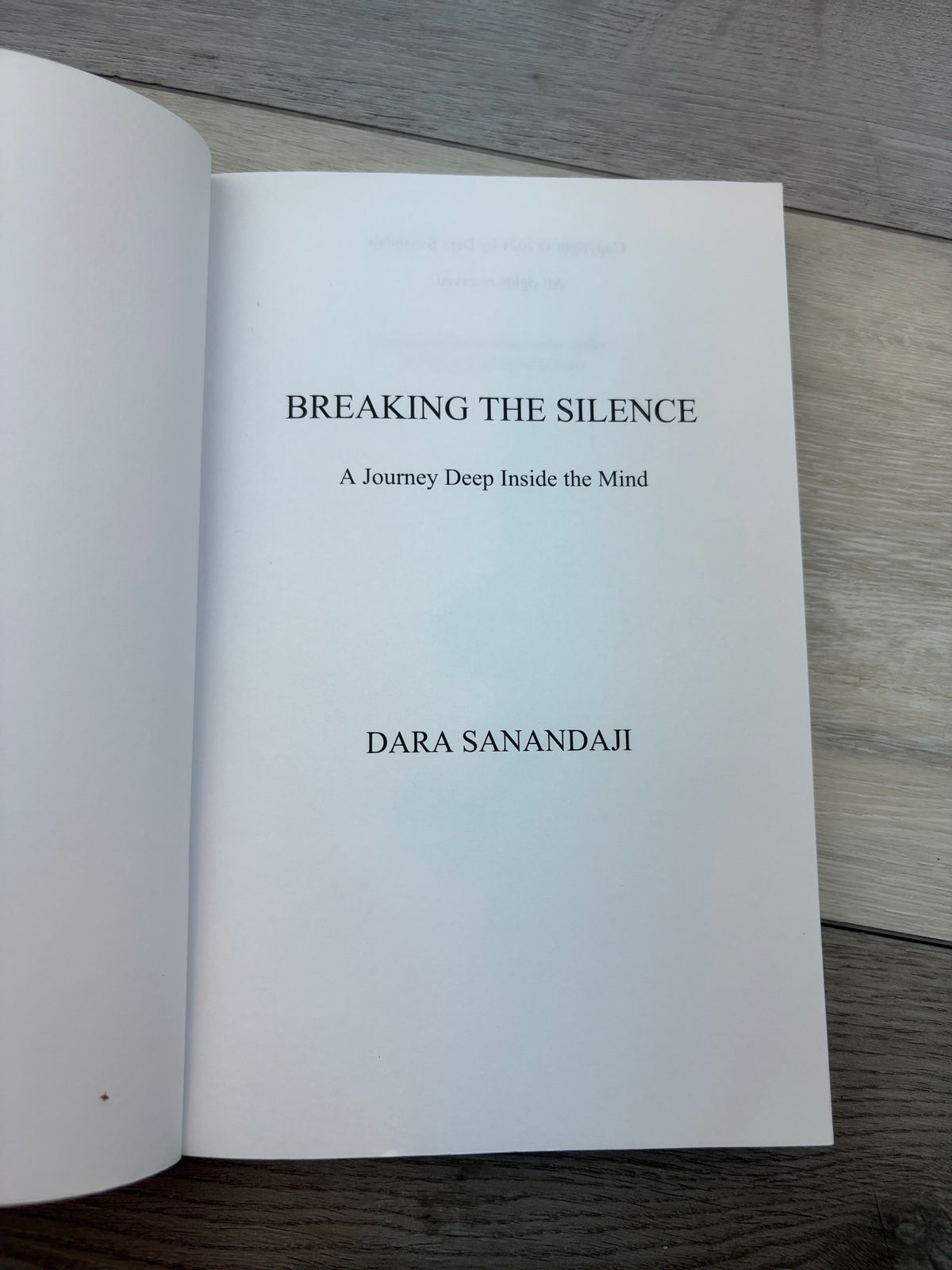Breaking the Silence