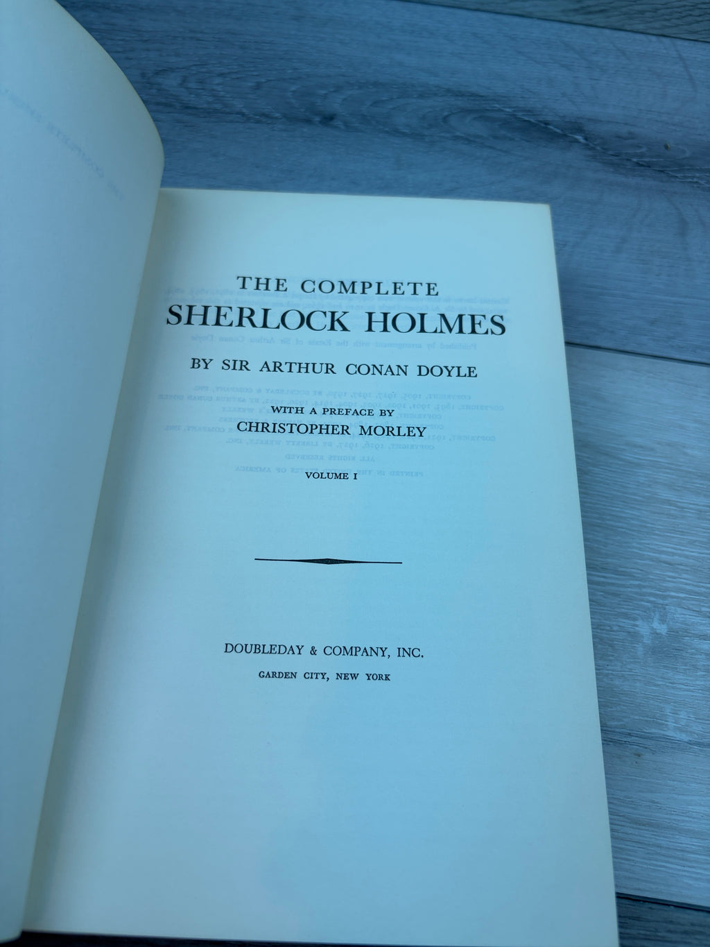 The Complete Sherlock Holmes, Volume I