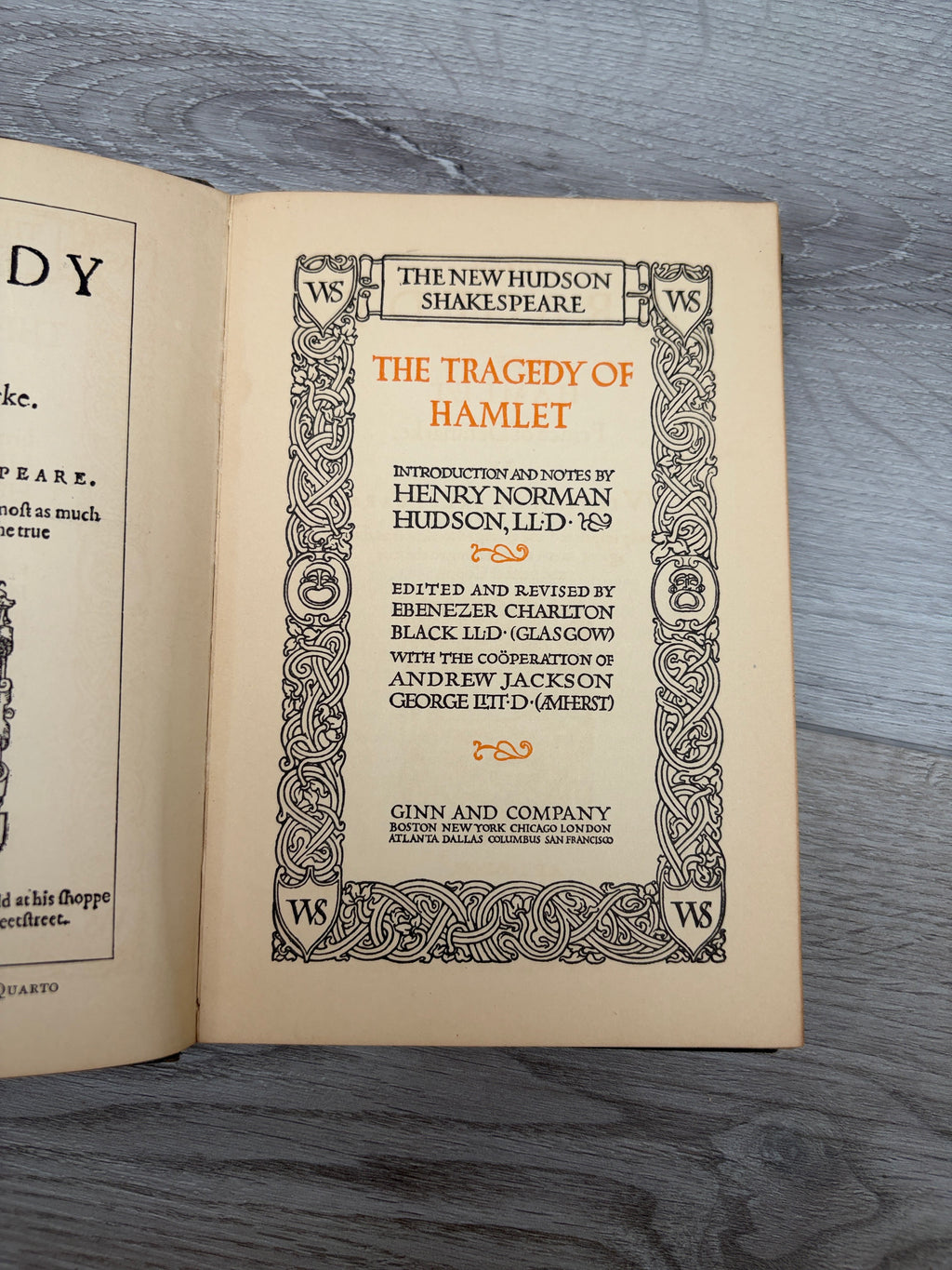 The New Hudson Shakespeare