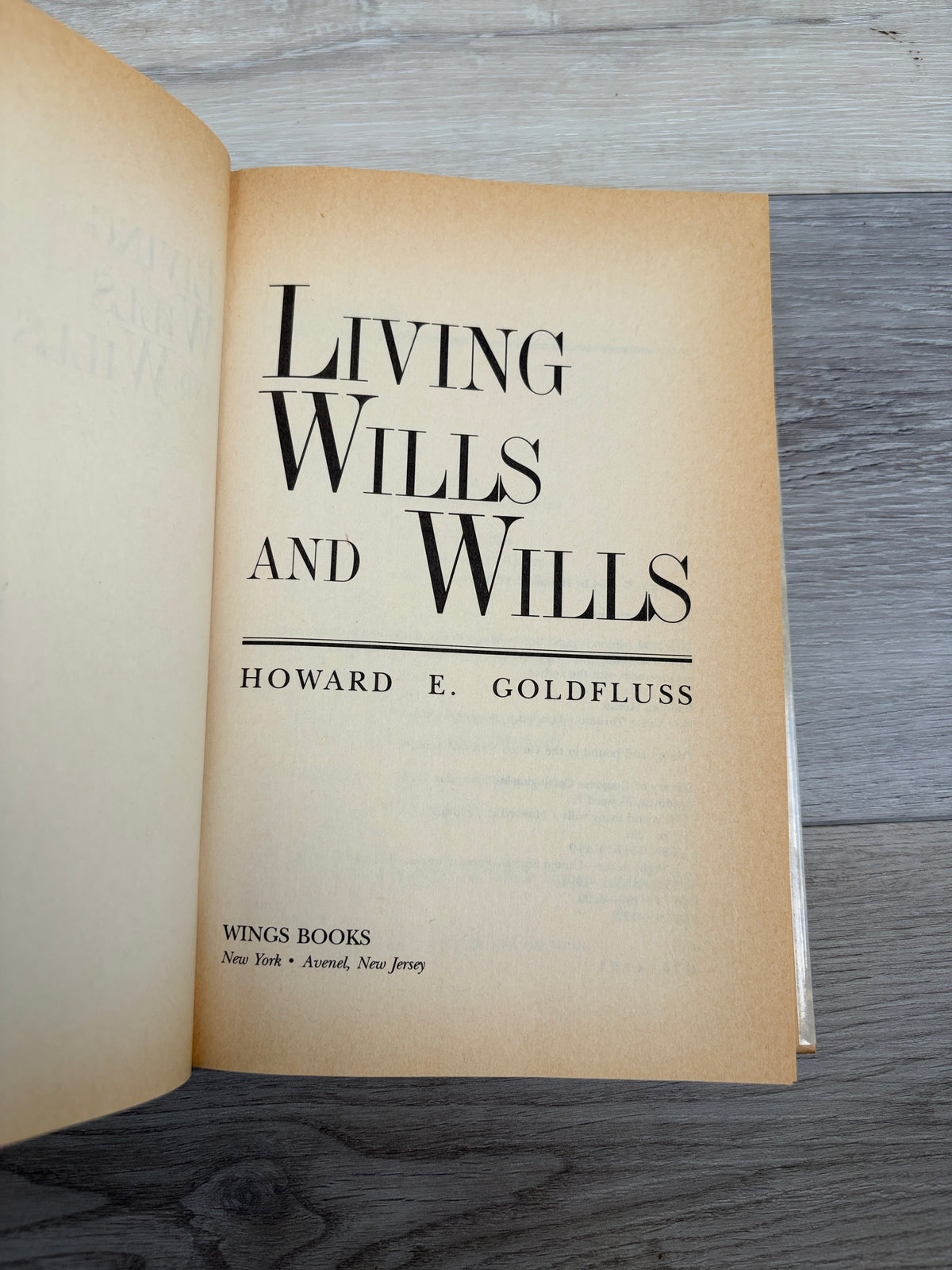 Living Wills and Wills