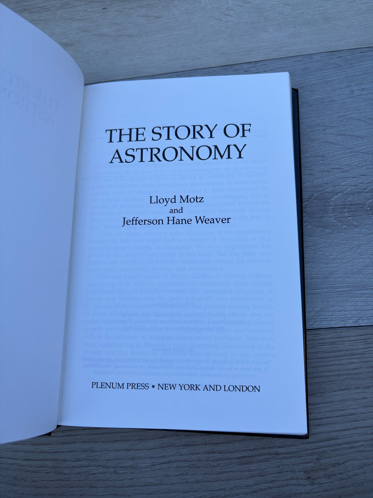The Story of Astronomy