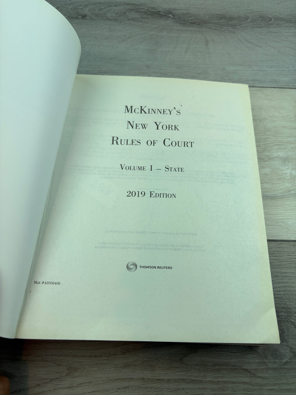 McKinney's New York Rules of Court
