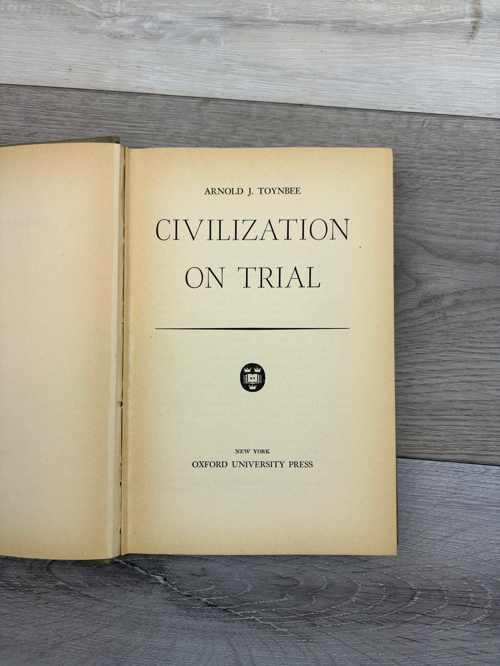 Civilization on Trial