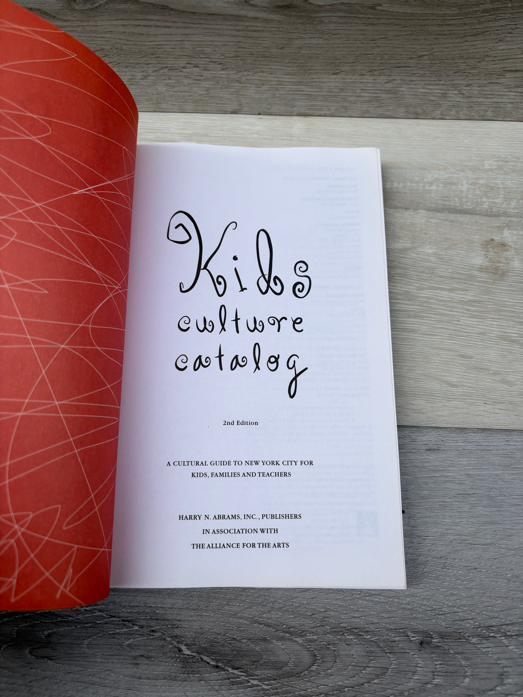 Kids Culture Catalog: A Cultural Guide to New York City for Kids, Families and Teachers