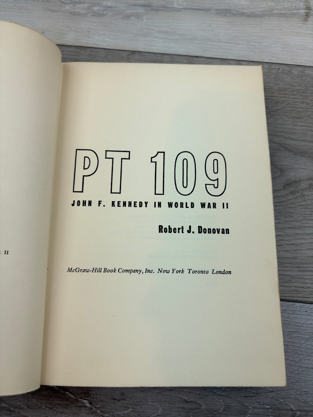 PT 109: John F. Kennedy in World War II