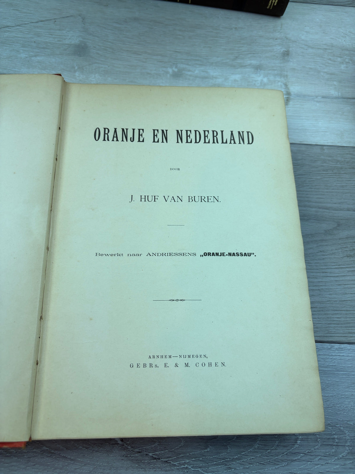 Oranje en Nederland