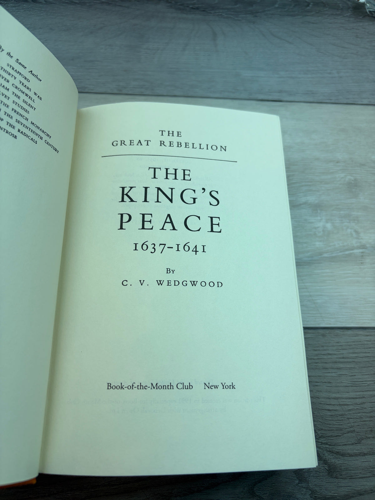 The King's Peace