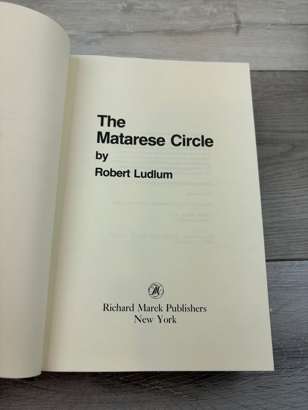 The Matarese Circle