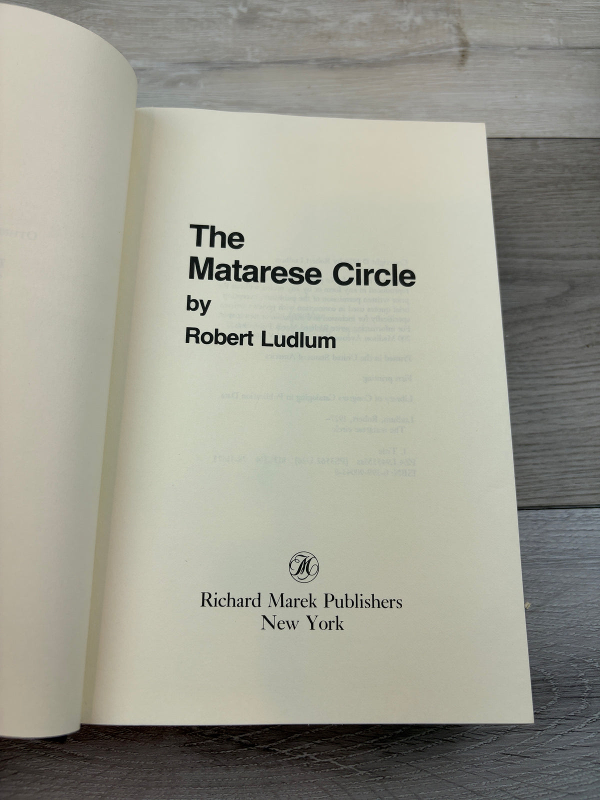The Matarese Circle