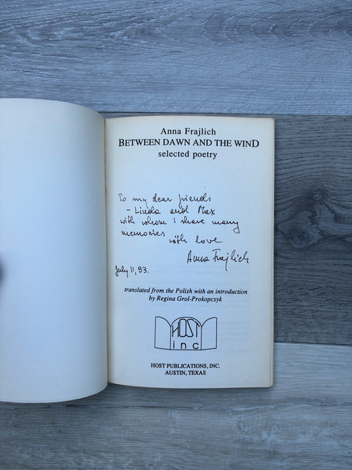 Between Dawn and the Wind: Selected Poetry