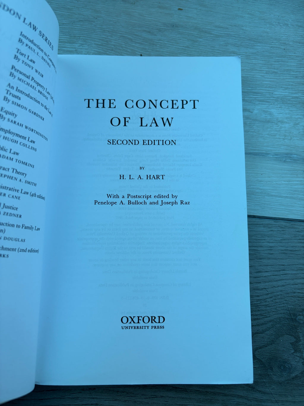 The Concept of Law