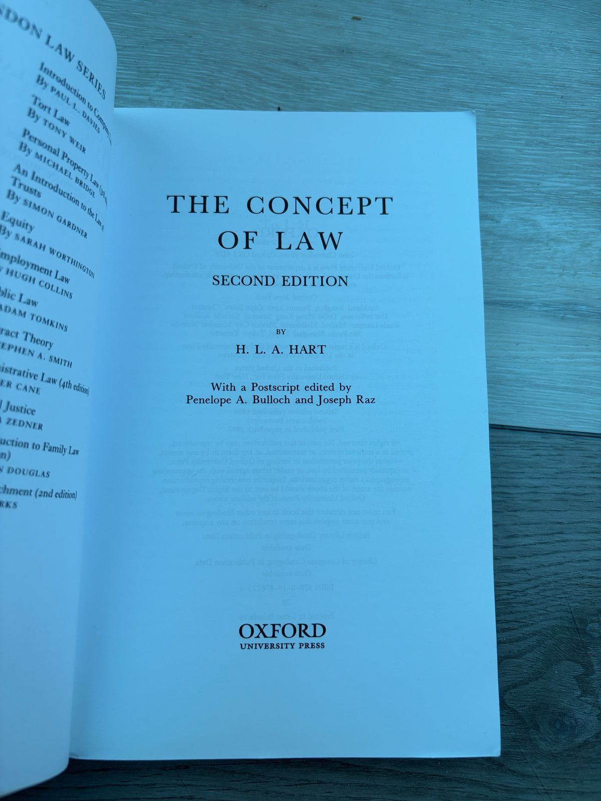 The Concept of Law