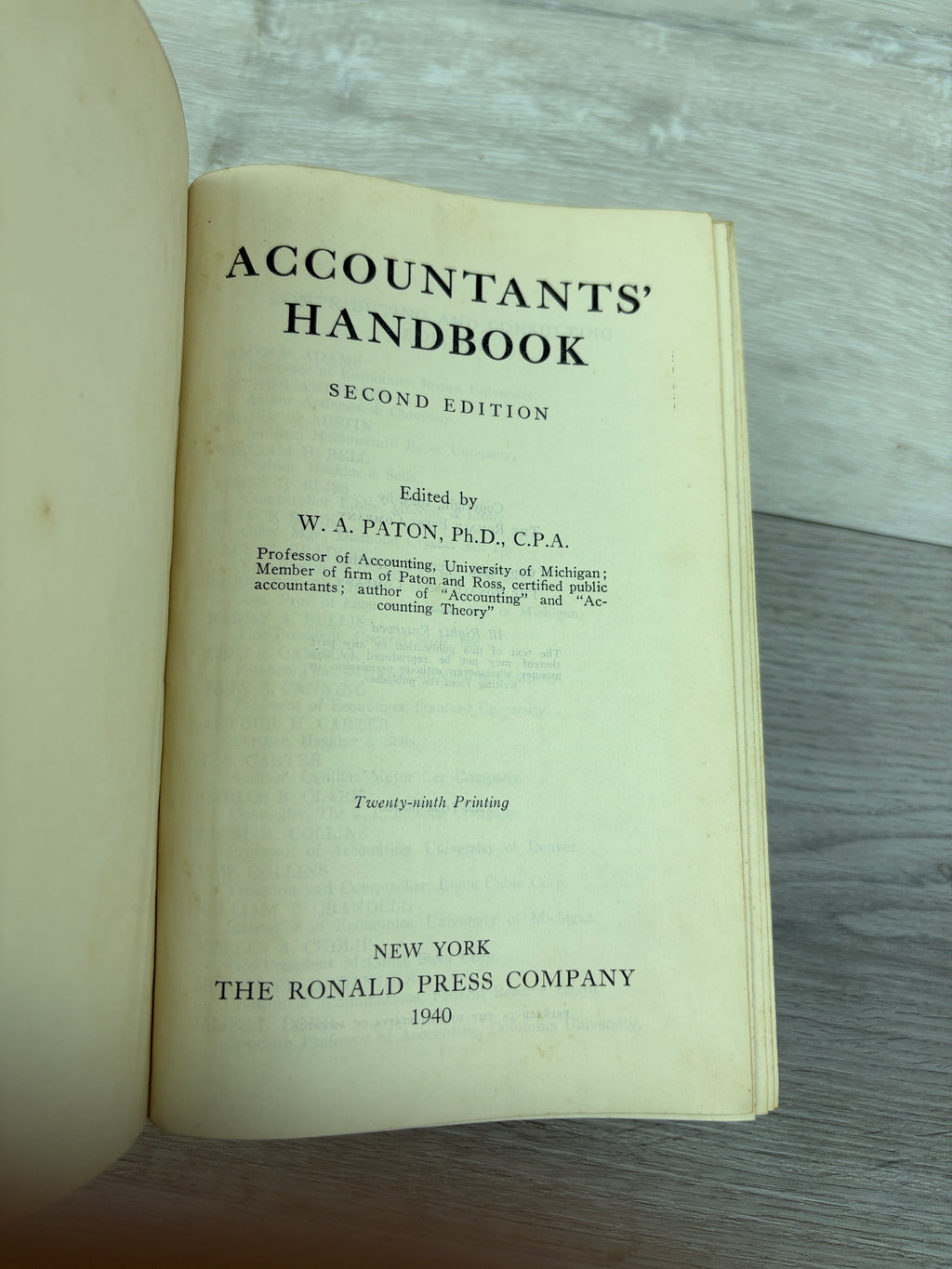Accountants' Handbook
