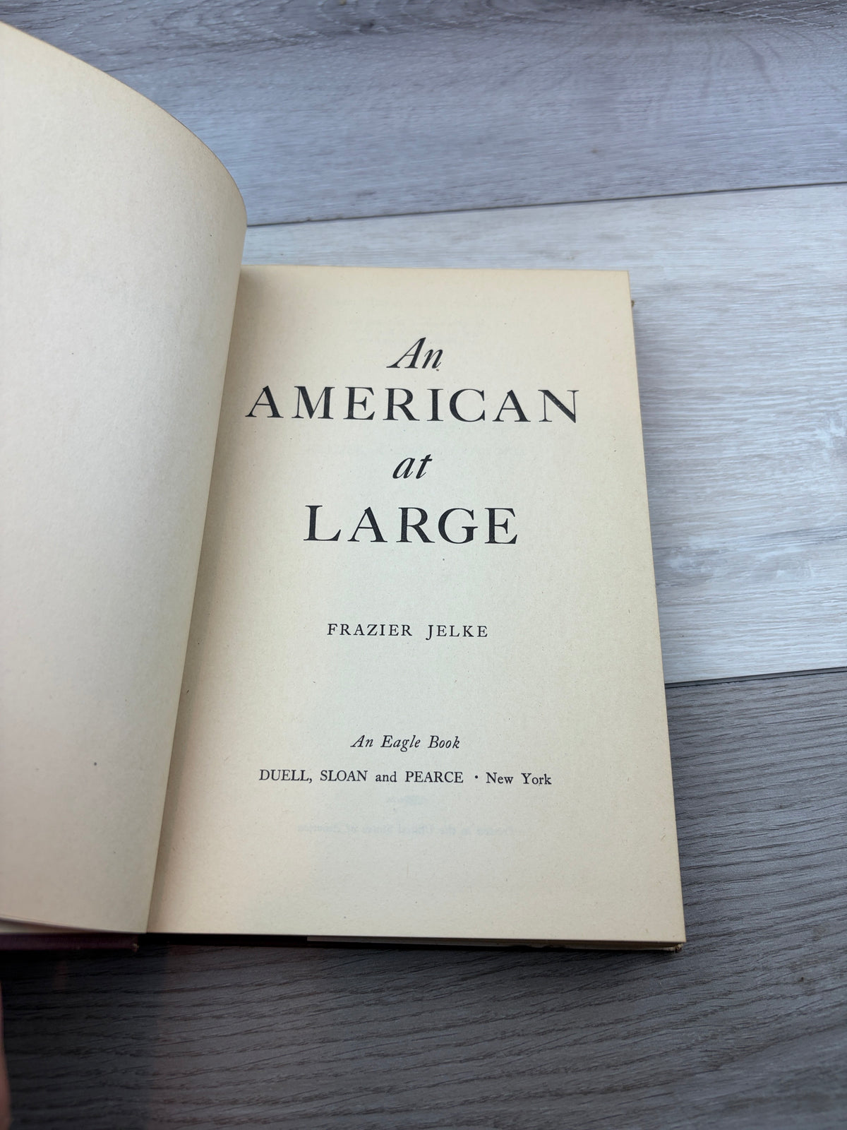 An American at Large