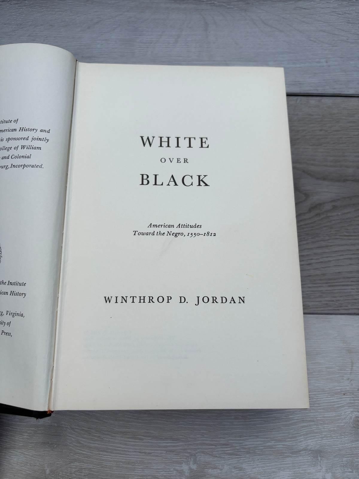 White Over Black