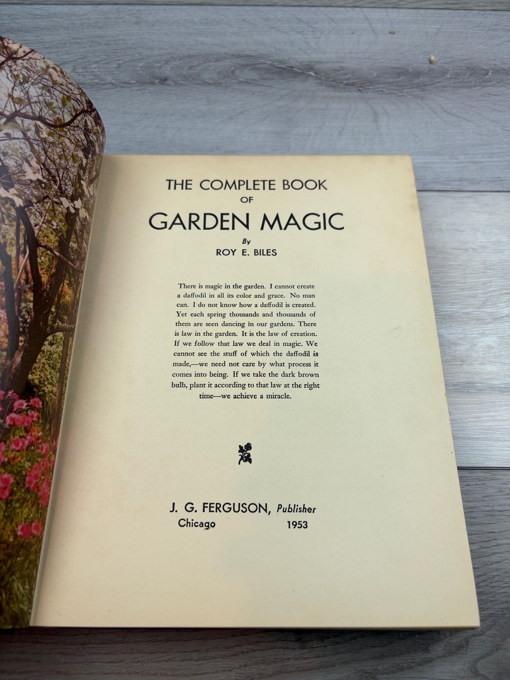 The Complete Book of Garden Magic