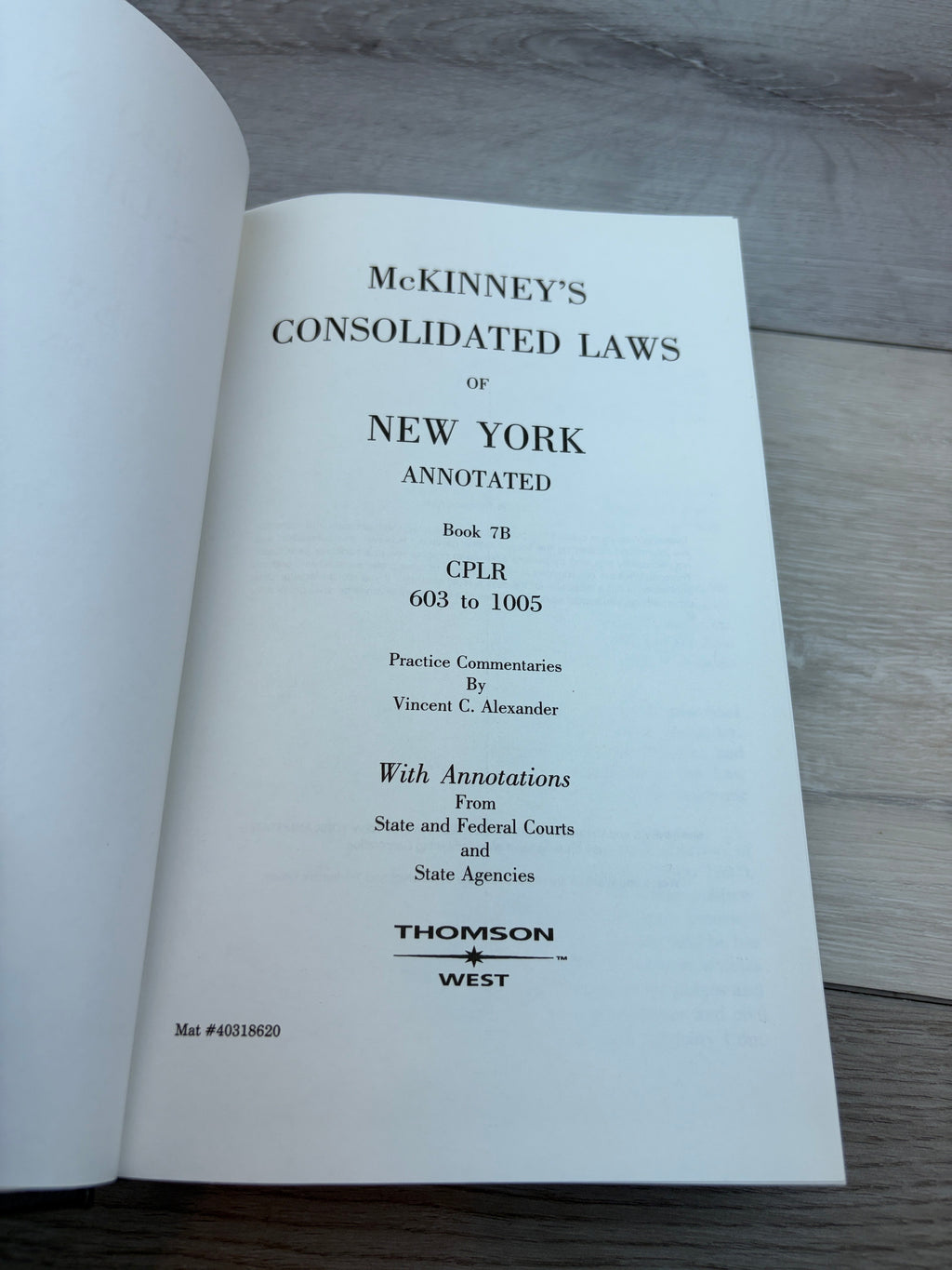 McKinney's Consolidated Laws of New York Annotated 7B: 603 to 1005