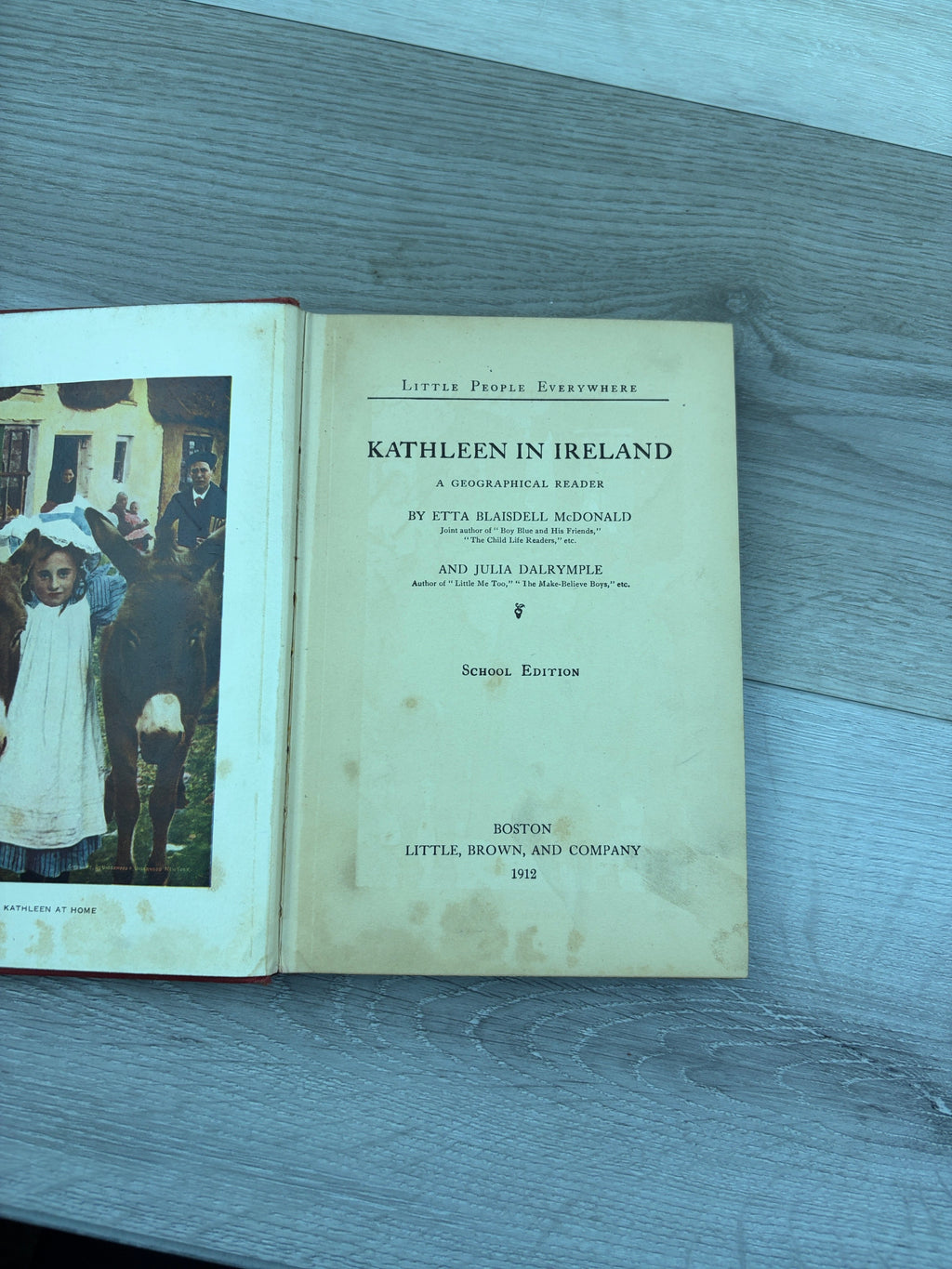 Little People Everywhere: Kathleen in Ireland, a Geographical Reader