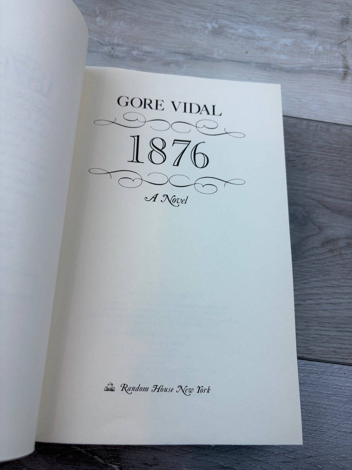 1876: A Novel