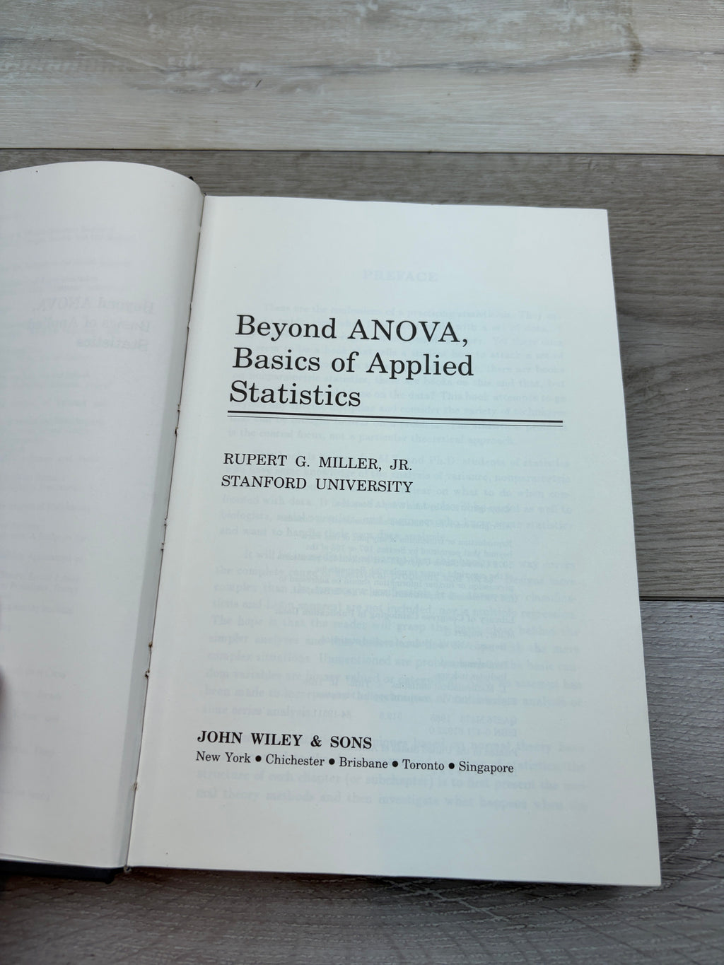 Beyond ANOVA, Basics of Applied Statistics