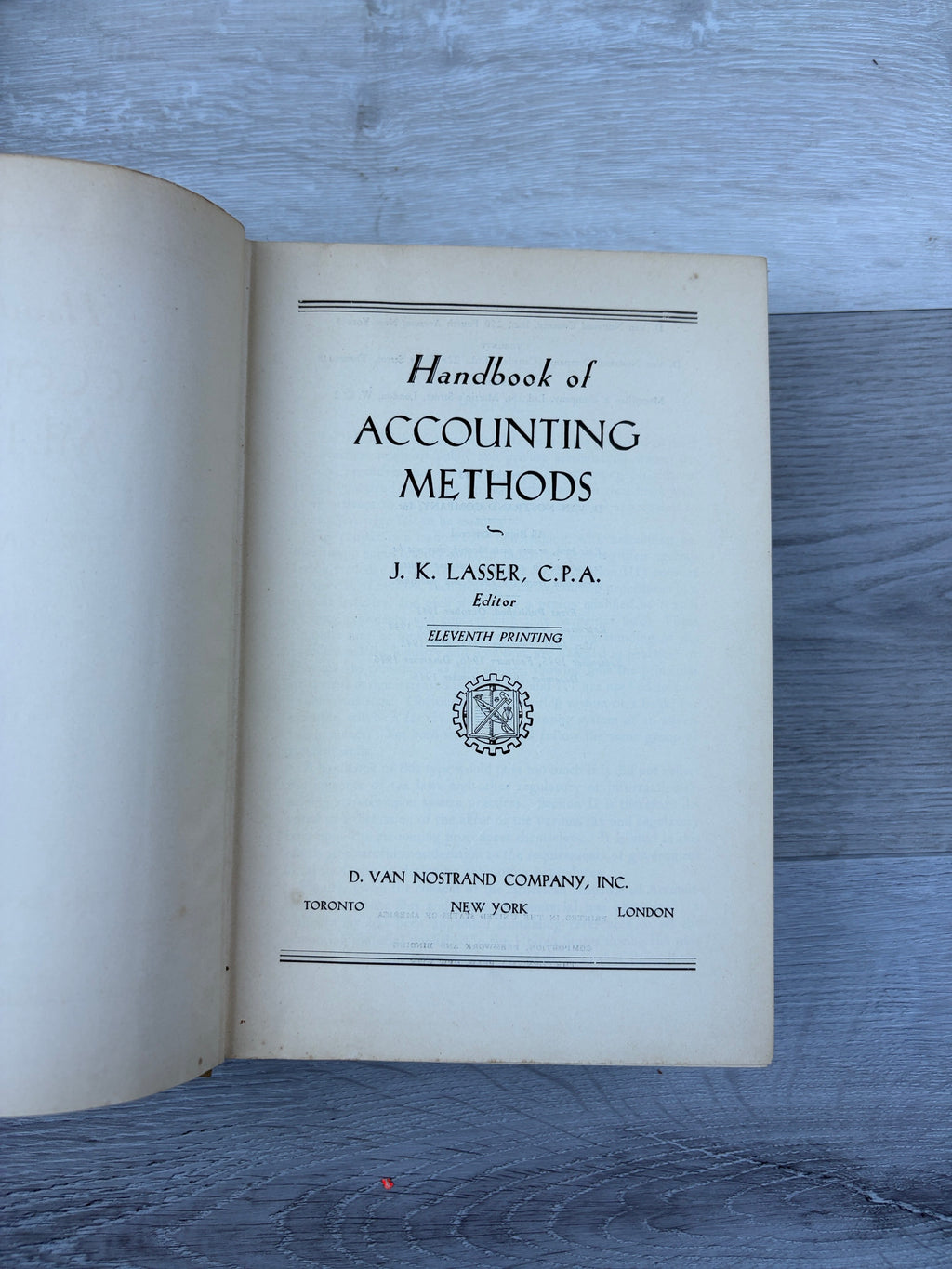 Handbook of Accounting Methods