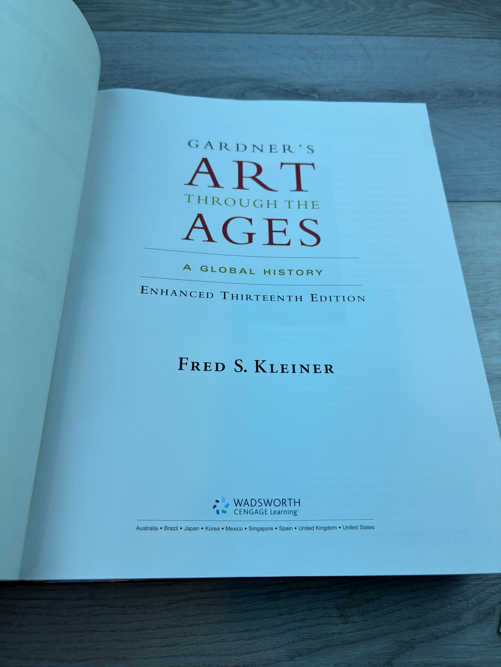 Gardner's Art through the Ages: A Global History