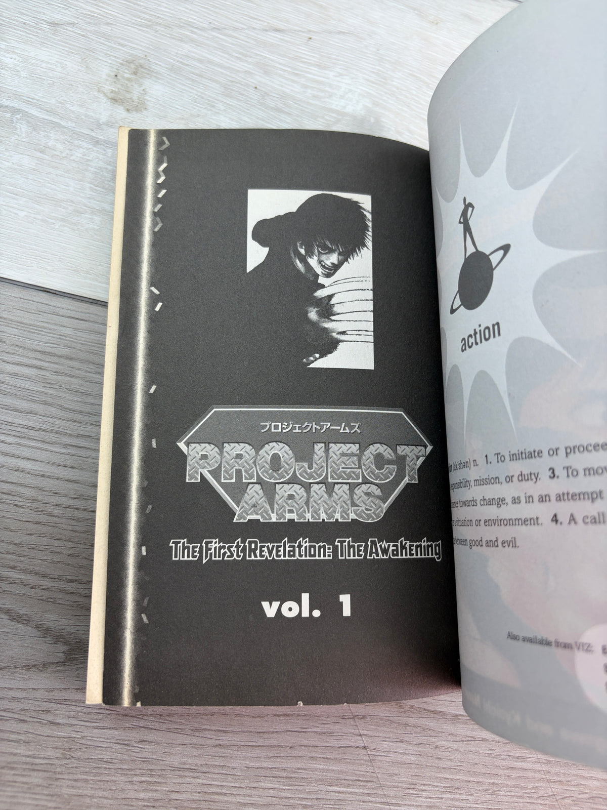 Project Arms Volume 1 Manga