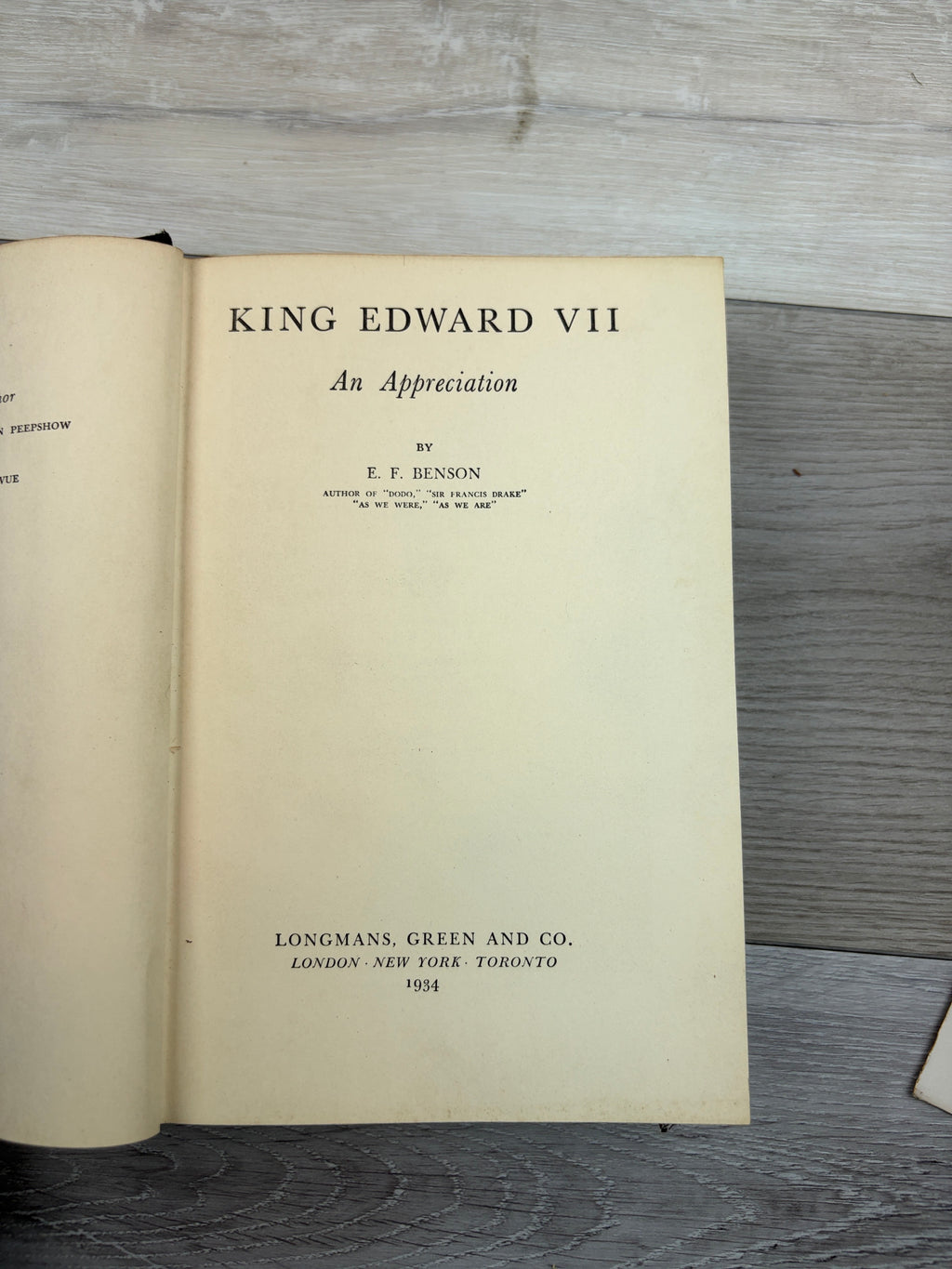 King Edward VII: An Appreciation
