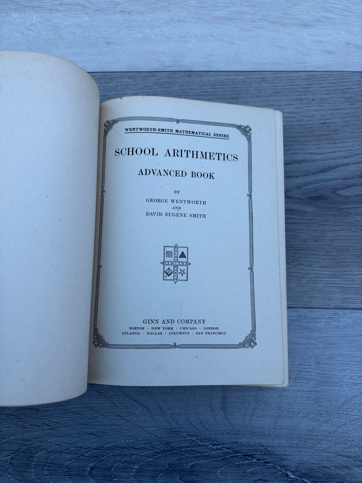 School Arithmetics: Advanced Book