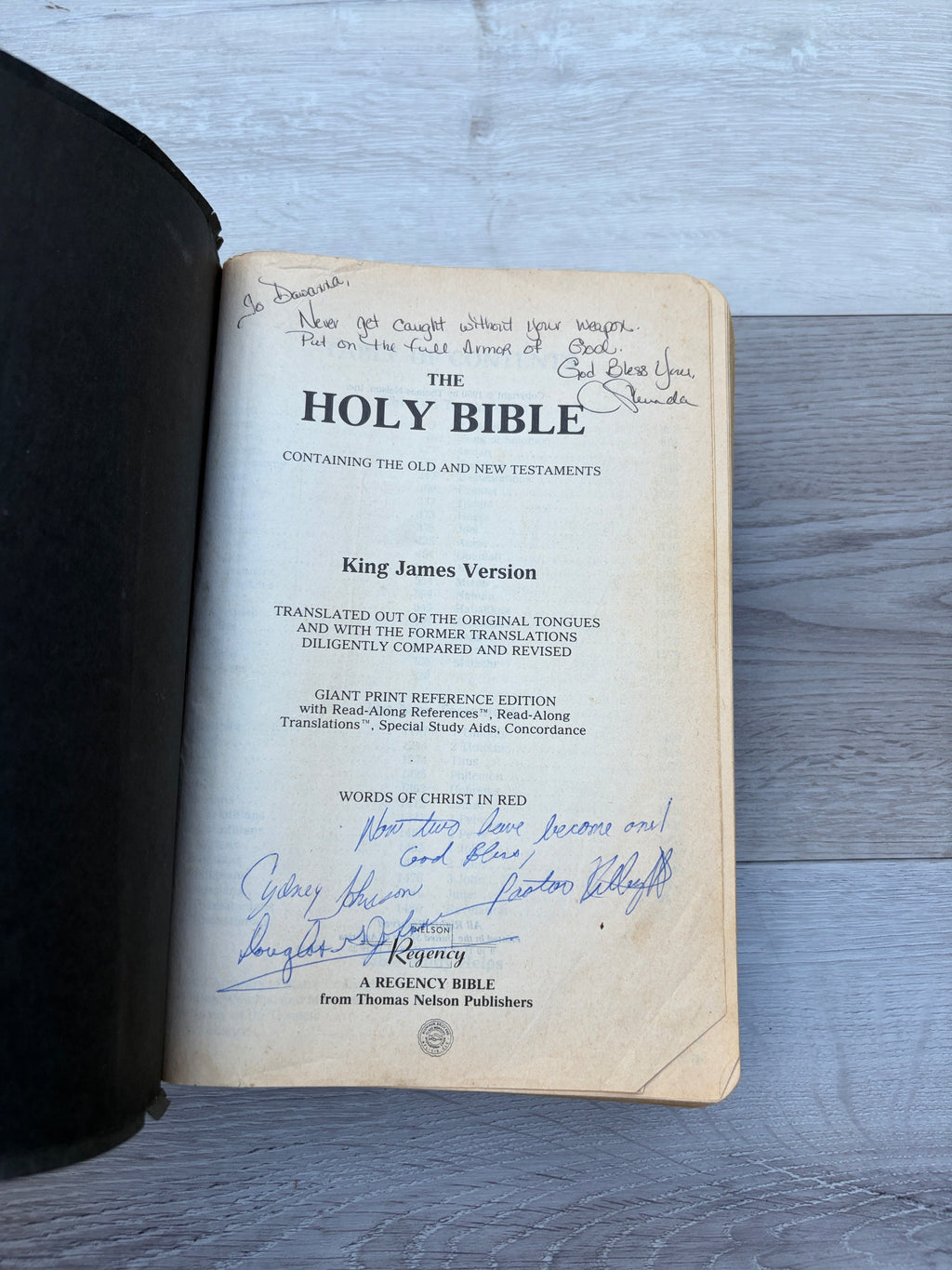 The God Bless You Holy Bible