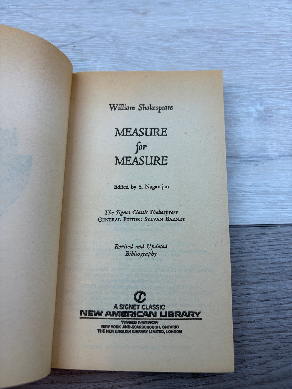 Measure for Measure