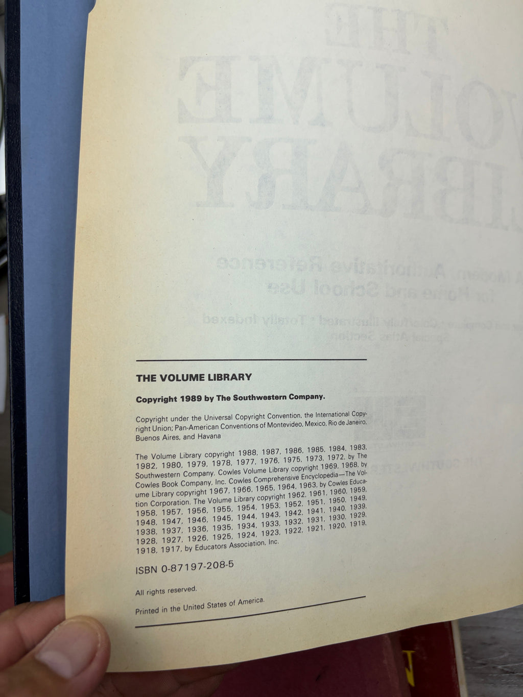 The Volume Library